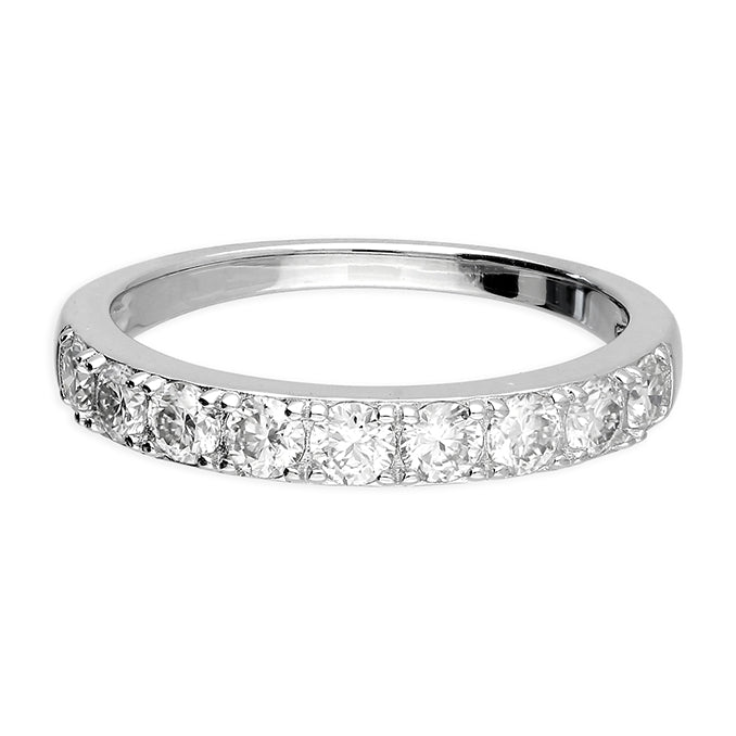 Moissanite Eternity Ring