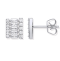 Asymmetric Stud Earrings