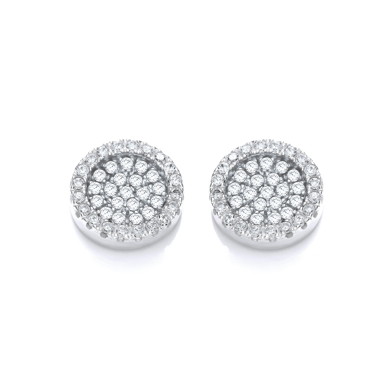 Micro Pavé Stud Earrings