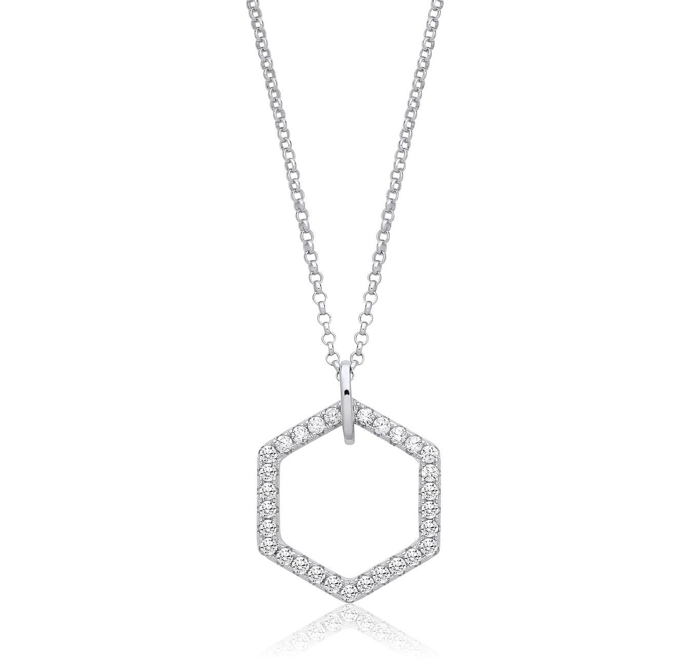 Honeycomb Drop Necklace