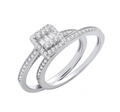 Silver Full Eternity CZ Ring