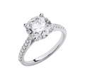 18ct White Gold 2.17ct Lab Grown Diamond Ring
