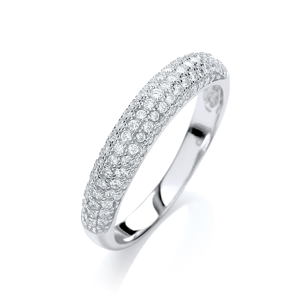 The Pavé Dome Ring