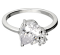 Pear cluster ring